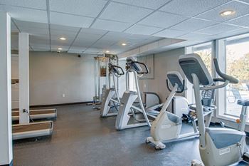 Fully equipped fitness center