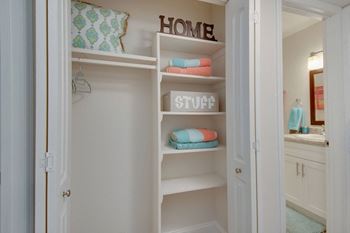 Fantastic closet space