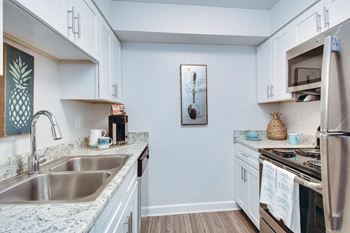 Contemporary kitchens with newly updated cabinets