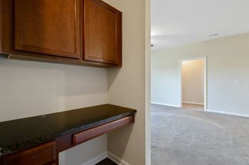 Built-in computer desk*