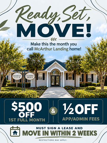 Fayetteville apartment for rent - McArthur Landing