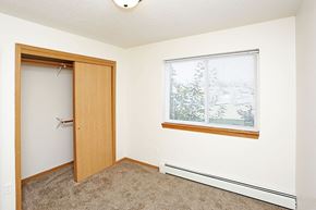 Newton apartment for rent - A room with a window and a door.