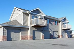 Appleton apartment for rent - a house with a balcony and garages