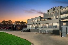 Davenport apartment for rent - a large building with a ramp in front of it