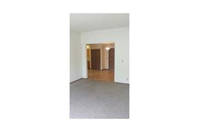 Waseca apartment for rent - an empty living room with a carpeted floor