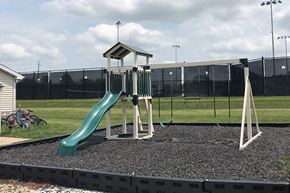 Knoxville apartment for rent - a childrens playground with a slide