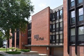 Beloit apartment for rent - a building with a sign on the side of it