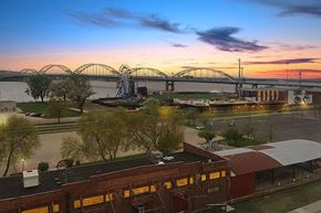 Davenport apartment for rent - a view of a train station and a bridge