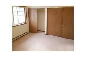 Wisconsin Rapids apartment for rent - a bedroom with a closet and a window