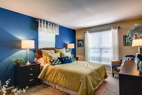 Ballwin apartment for rent - Bedroom at Madison Rockwood, Ballwin, Missouri