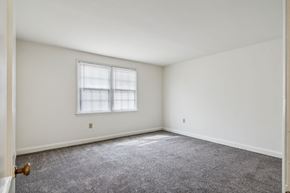 Towson apartment for rent - Bright senior bedroom at Park View at Towson with carpet and window