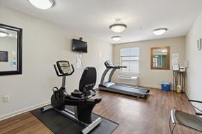 Baltimore apartment for rent - private gym at the bradley braddock road station apartments