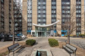 Washington apartment for rent - Exterior view of Edgewood Commons 611 & Gardens, a modern high-rise and garden-style apartment community in Northeast Washington, D.C., offering market-rate 1- and 2-bedroom homes. The building features landscaped grounds, convenient access to public transportation, and a welcoming atmosphere near Rhode Island and Brookland Metro stations.