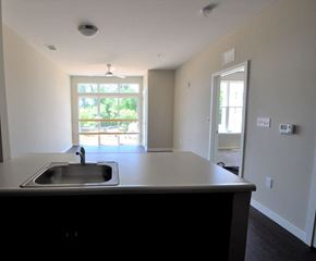 Owings Mills apartment for rent - Living room view from kitchen.
