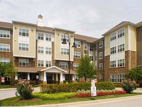 Brooklyn Park apartment for rent - The Greens at Hammonds Lane Main Entrance