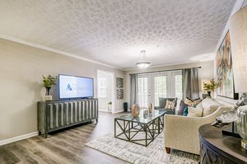 Lawrenceville apartment for rent - a living room with a couch and a tv