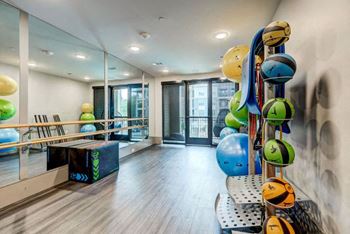 Flex rooms with spin and pilates