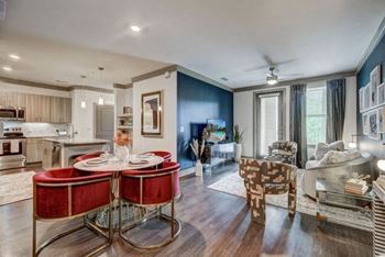 Kitchen and dining area