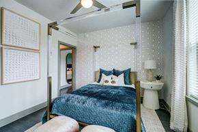 Alpharetta apartment for rent - Decorated Bedroom at Artesia Big Creek, Alpharetta, GA, 30005