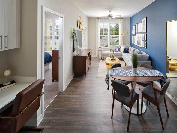 Orlando apartment for rent - Living and dining area at Retreat at Nona Place, Orlando, 32832