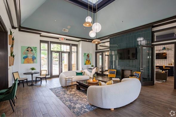 Smyrna apartment for rent - Resident Clubhouse at Grand Oak at Town Park, Smyrna, Tennessee