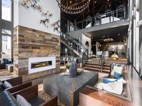 Parker apartment for rent - Fireplace in Clubhouse With Standard Fireplace at Montane, Parker, 80134