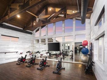 Fully equipped 24 hour fitness center