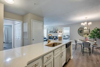 Kitchen with dining area