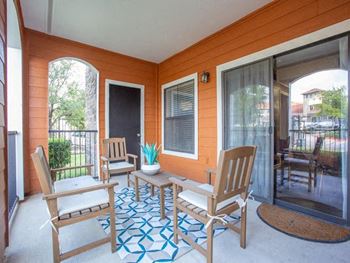Veranda style patios