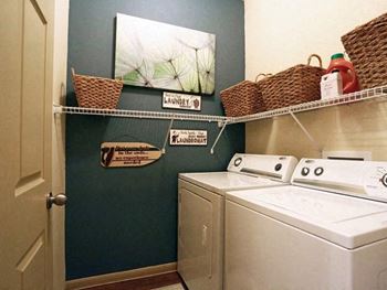 Full size washer and dryer