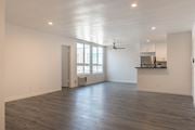 Los Angeles apartment for rent - Dining area with kitchen and large window view