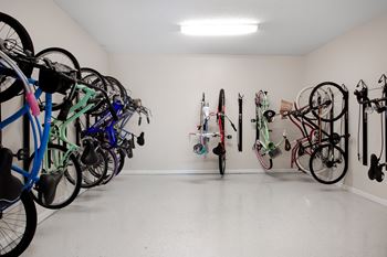 Resident bike storage