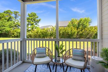 Private screened in porches