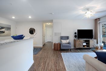 Carpeting & plank wood