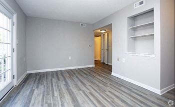 Plank hardwood in upgraded units