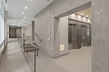 Multiple elevators accessible for loop residents