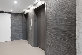 Multiple elevators accessible for loop residents