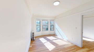 San Francisco apartment for rent - A room with a window and a white wall.