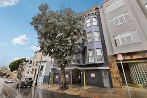 San Francisco apartment for rent - Side exterior view of the apartment building at 1260 Broadway, San Francisco, CA 94109, USA