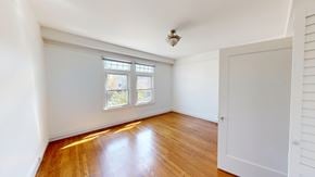 San Francisco apartment for rent - A room with wooden floors and a window.