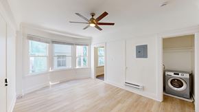 San Francisco apartment for rent - A room with a washing machine in it.