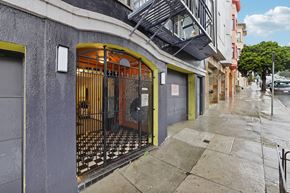San Francisco apartment for rent - Main entrance door of the apartment building at 1260 Broadway, San Francisco, CA 94109, USA