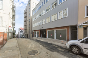 San Francisco apartment for rent - Side exterior view of the apartment building at 50 Joice St, San Francisco, CA 94108, United States