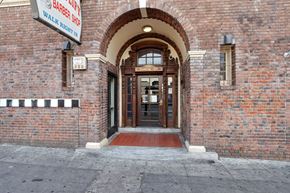 Berkeley apartment for rent - Main entrance door of the apartment building at 2500 Durant Ave, Berkeley, CA 94704, United States