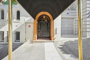 San Francisco apartment for rent - Main entrance door of the apartment building at 2238 Hyde St, San Francisco, CA 94109, USA
