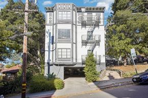 Berkeley apartment for rent - Front exterior view of the apartment building at 2363 Le Conte Ave, Berkeley, CA 94709, USA