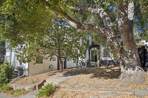 Berkeley apartment for rent - Side view exterior of the apartment building at 2363 Le Conte Ave, Berkeley, CA 94709, USA