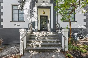 Berkeley apartment for rent - Front exterior view of the apartment building at 2369 Le Conte Ave, Berkeley, CA 94709, USA