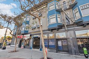 San Francisco apartment for rent - Side exterior view of the apartment building at 2075 Market St, San Francisco, CA 94114, USA