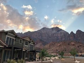 Springdale apartment for rent - Views from Moenave Townhomes in Springdale, UT